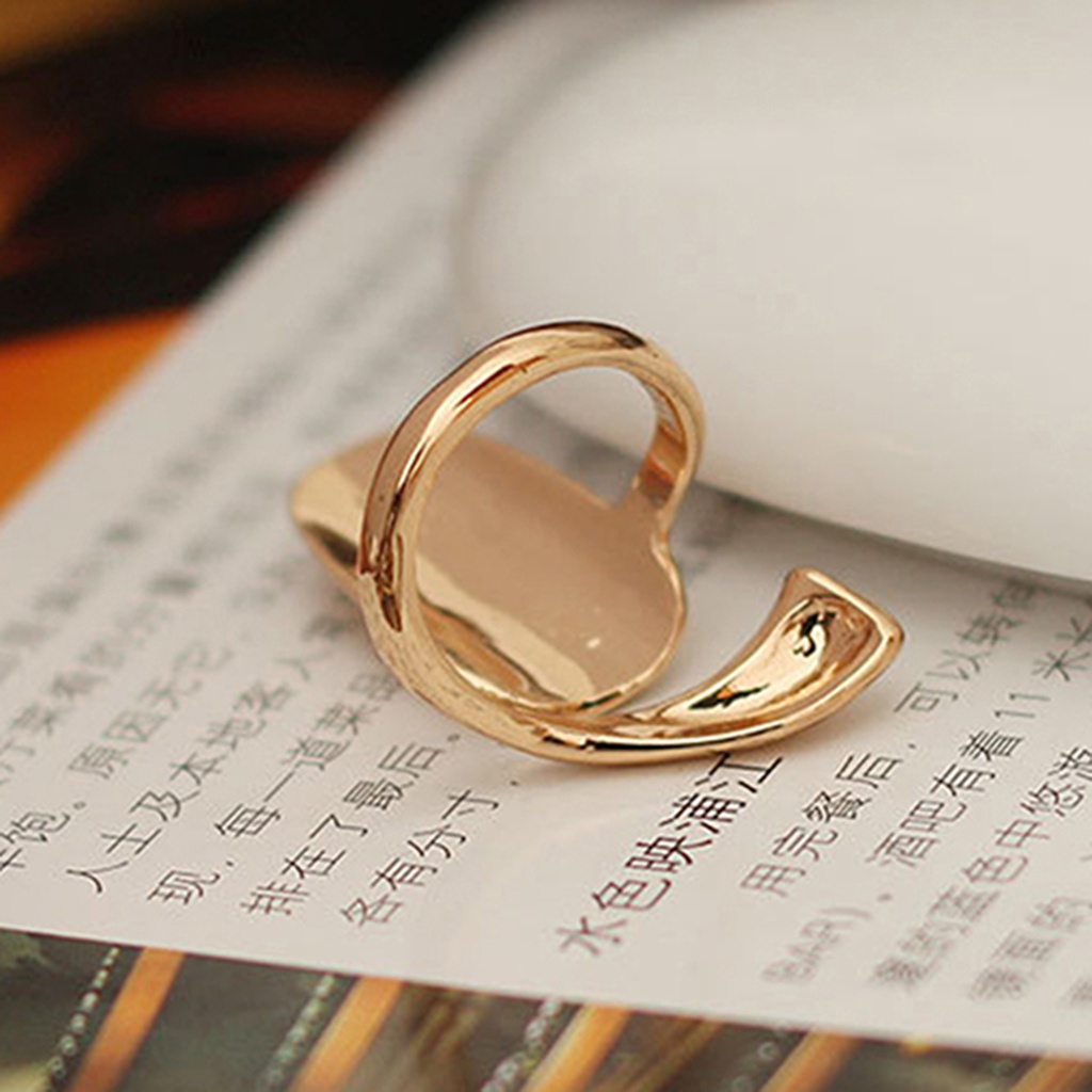 Hu Hu Hu Hu Hu Alat Bantu Pasang Kacamata♡ 1pc Cincin Kuku Bahan Alloy Hias Berlian Imitasi Untuk Pesta