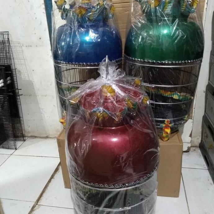 kandang/sangkar burung perkutut MAHKOTA METALIK(grab/gojek) ---Murah---