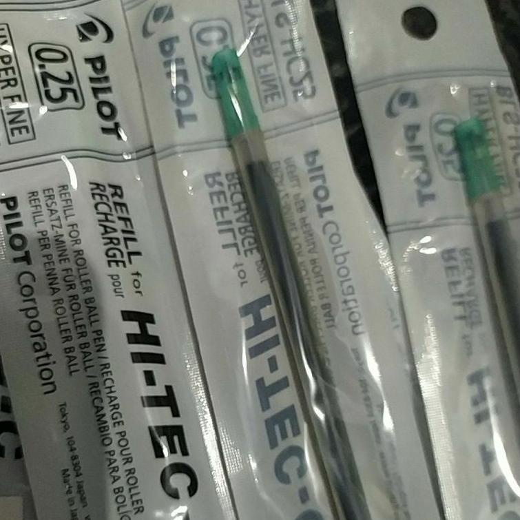 

❈Pasti Murah✫➼ FMCTM refill Hitec pilot 0.3 0.4 0.25 mm pen makna hitam dan biru refill hi tech pilot satuan isi ulang hi tech 61 ❈Ready