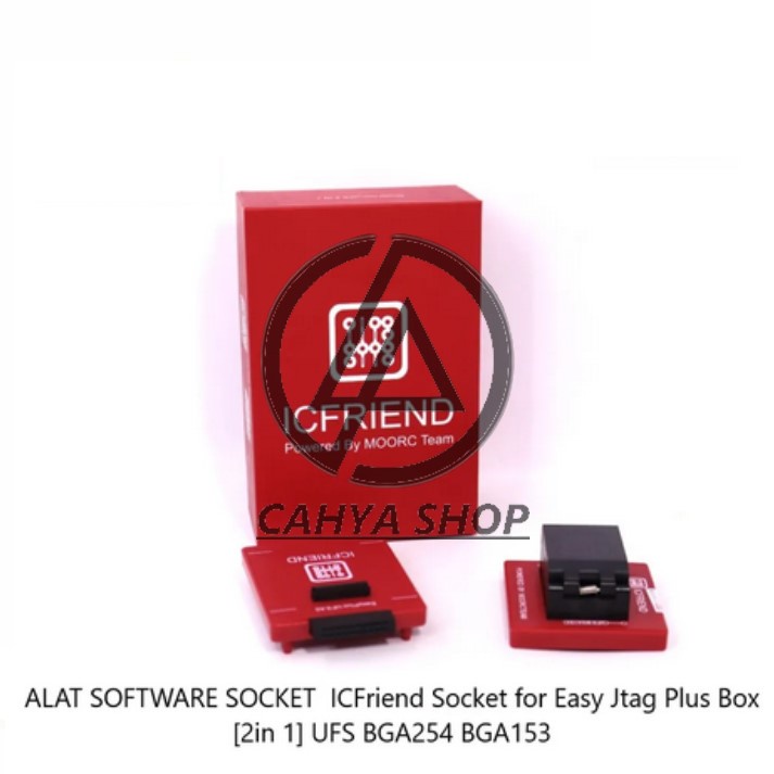 Jual ALAT SOFTWARE SOCKET ICFriend Socket for Easy Jtag Plus Box [2in 1