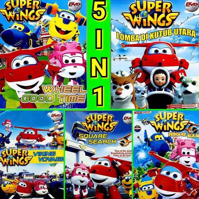 Kaset Dvd Film Kartun Super Wings