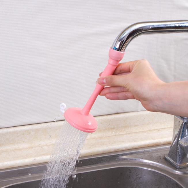 Sambungan Kran Air Silikon Panjang Fleksibel Flexible Keran Wastafel Dapur Faucet Shower Pemancur Silicone