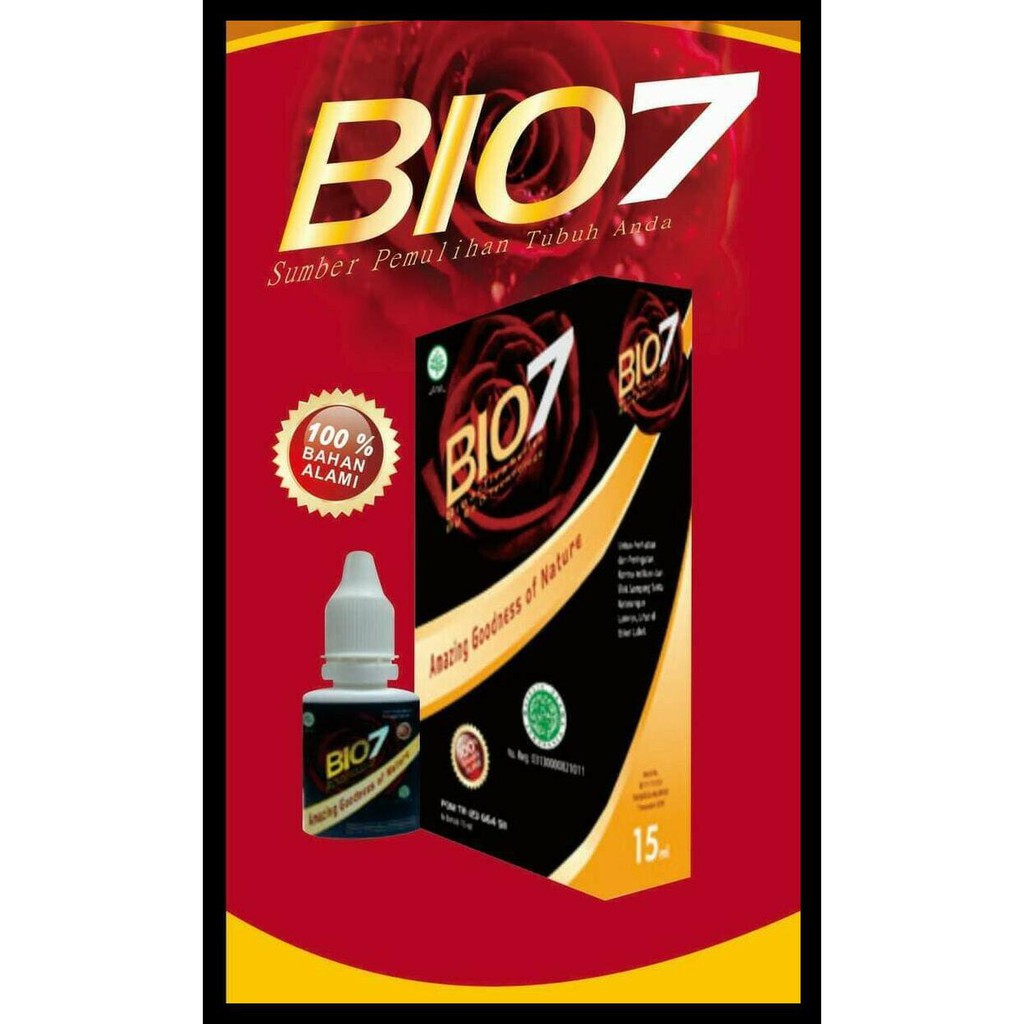 Jamu Herbal Bio 7 - Bio Seven Produk Terbatas
