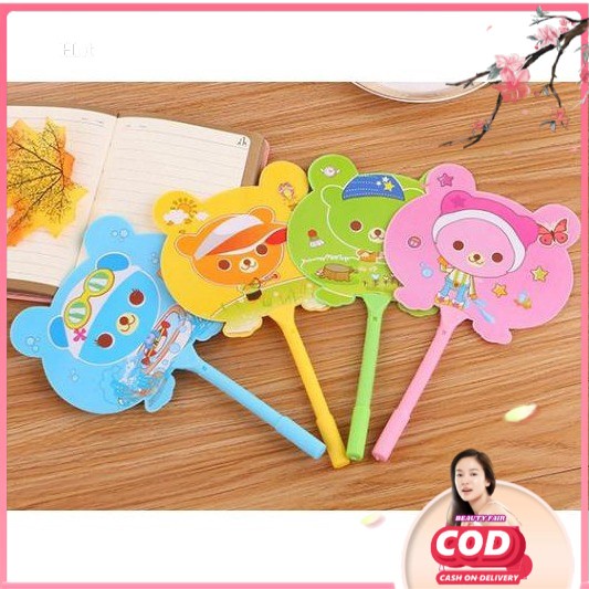 

[BF] [BF] PULPEN KIPAS BEAR TOPI CARTOON - BALLPOINT BOLPEN PENA LUCU KARTUN KARAKTER