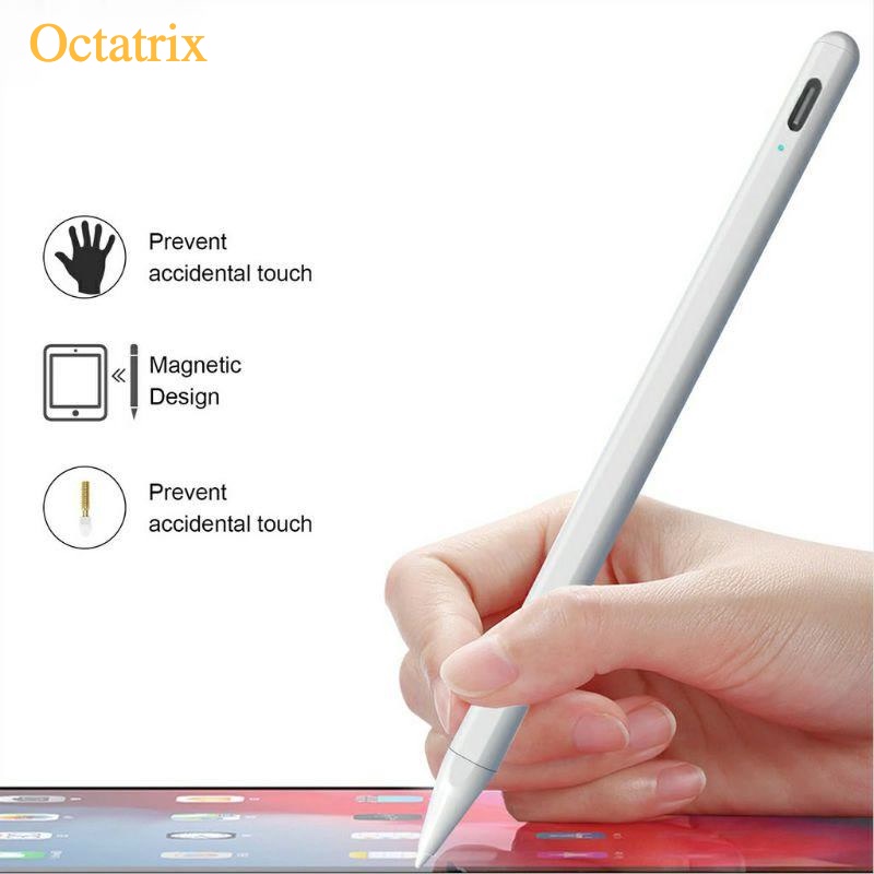 Stylus Pen Ipad Gen 2 Stylus Pencil With Palm Rejection Compatible to Ipad Gen 7 8 9 Pro Air Pro Air