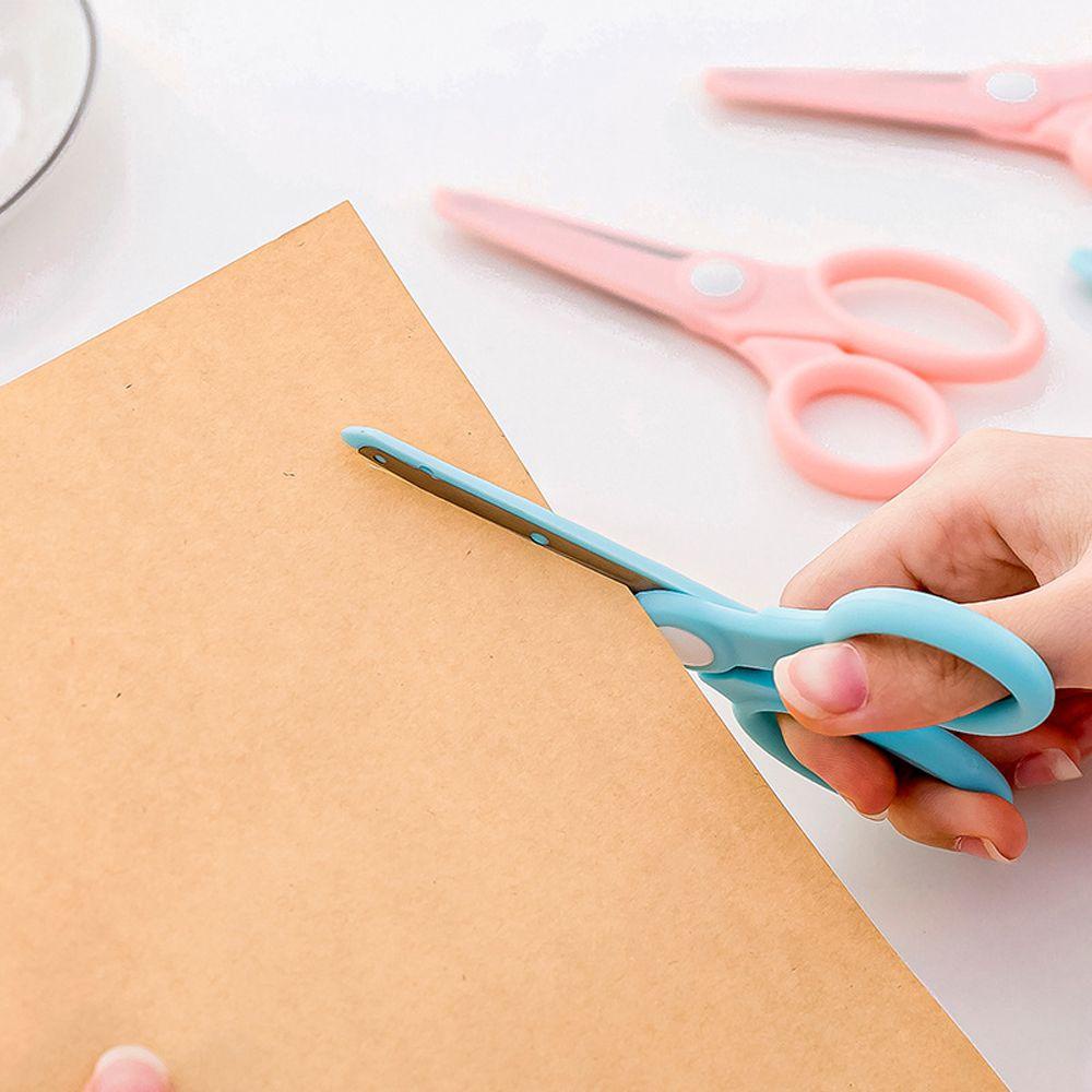 Gunting Plastik Agustina Kantor Anak Handmade Tools Art Tool Tk Sekolah Multifungsi Kids Office Scissor
