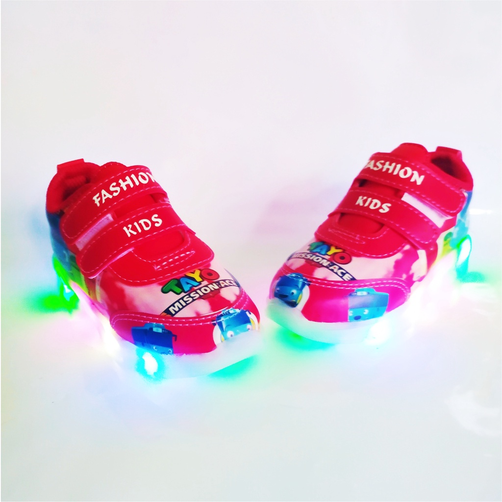 BEST SELLER sepatu little bus  lampu #sepatu lampu anak #sepatu cars #sepatu