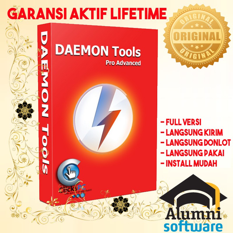 [FULL VERSION] DAEMON Tools Pro Advanced 5 LIFETIME - GARANSI AKTIVASI