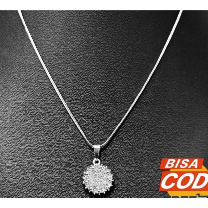 COD  KALUNG DAN LIONTIN WANITA ANTI KARAT DAN TIDAK LUNTUR