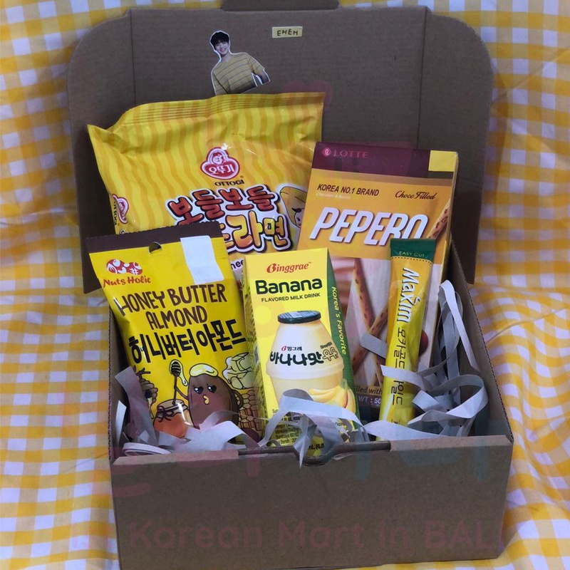 

HAMPERS | HAMPERS MAKANAN KOREA | HADIAH ULANG TAHUN | HAMPERS BOX M