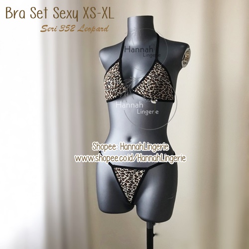 Bra Set XS - XL Bra  by Hannah Lingerie 352 Bra Gstring