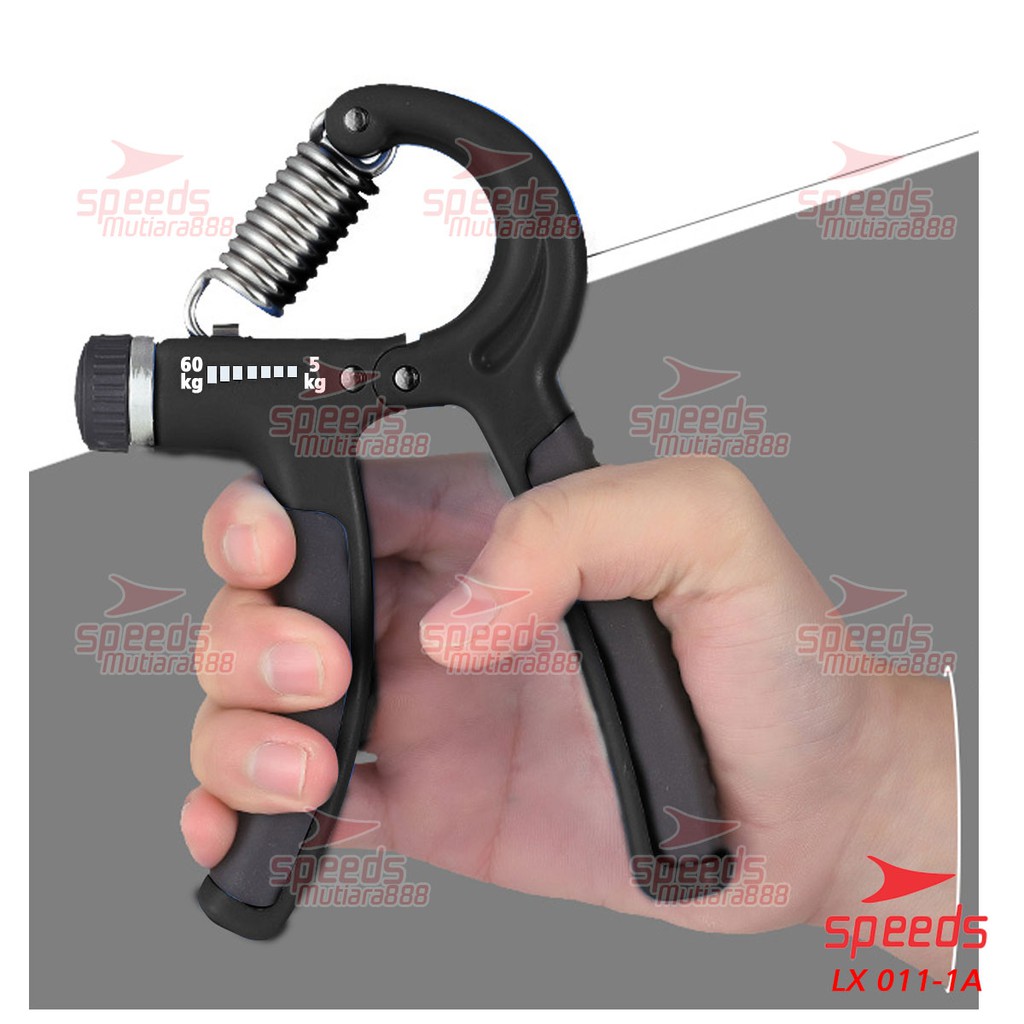 SPEEDS Handgrip Hand Grip Alat Bantu Fitness Otot Lengan Portable 5-60 kg LX 011-1-3