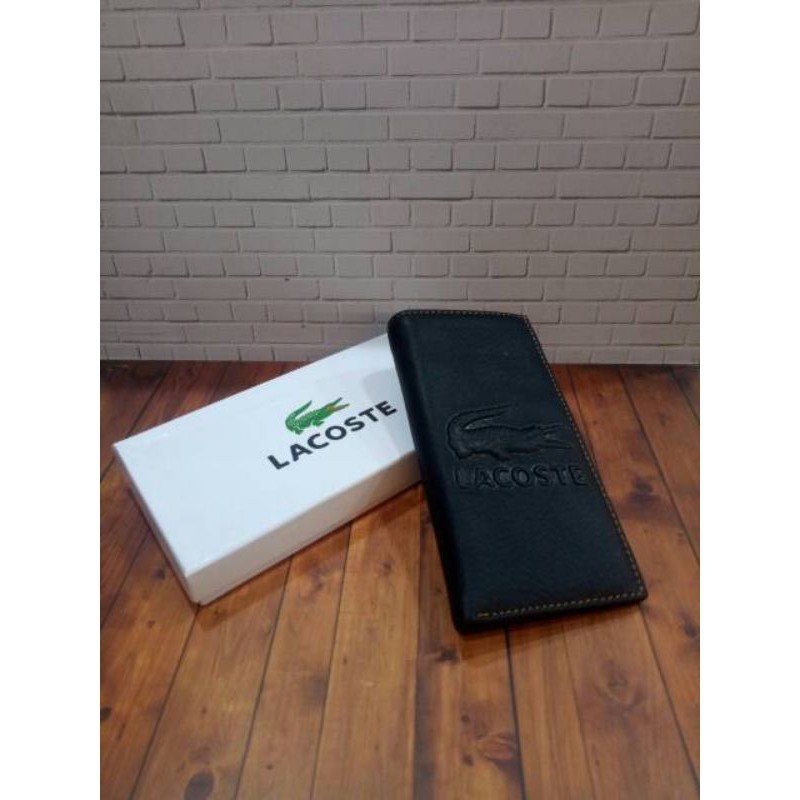 DOMPETKULIT PANJANG /DOMPET KULIT PRIA / DOMPET KULIT LACOSTE /DOMPET KULIT IMPOR Levis lacoste