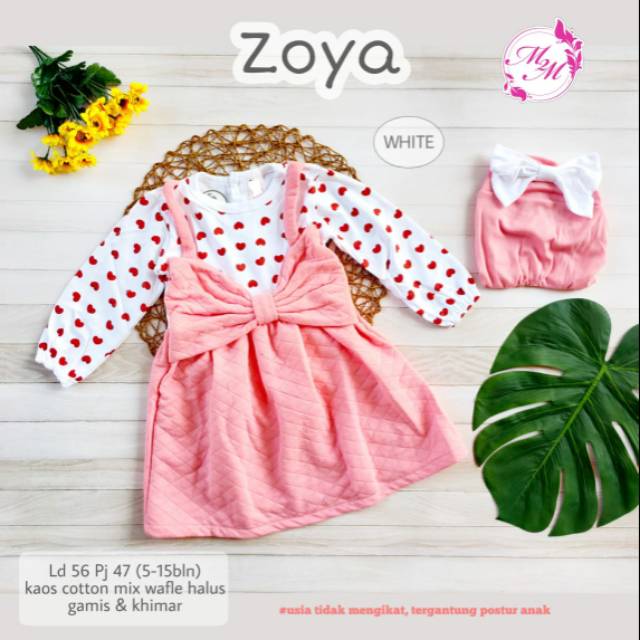 ZOYA SET GAMIS ANAK BY M2M