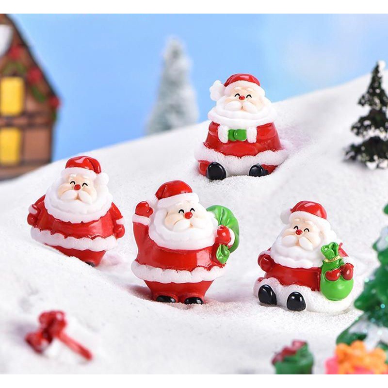 Miniatur Kado Natal / Christmas Tree Snowman Santa Claus Hadiah Merry Christmasy