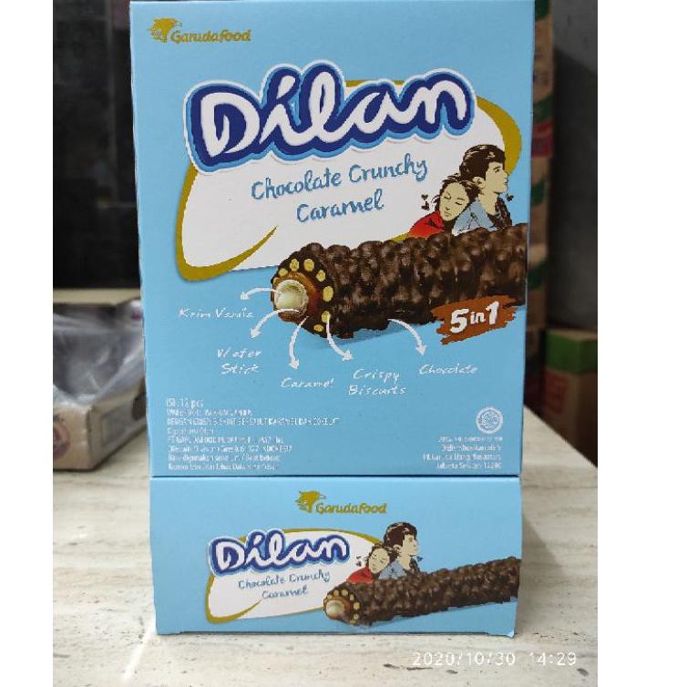 

L@ngsungS K!r!m.Dilan Chocolate Crunchy Caramel (1 pack isi 12 pcs) KodheN97