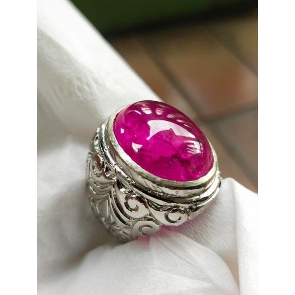 natural merah siam Bangkok kristal ajib