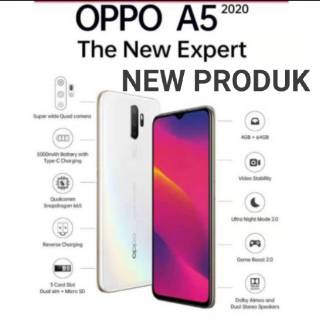 Hp Oppo A5 ram 4/ 128 GB keluaran terbaru, garansi 100%