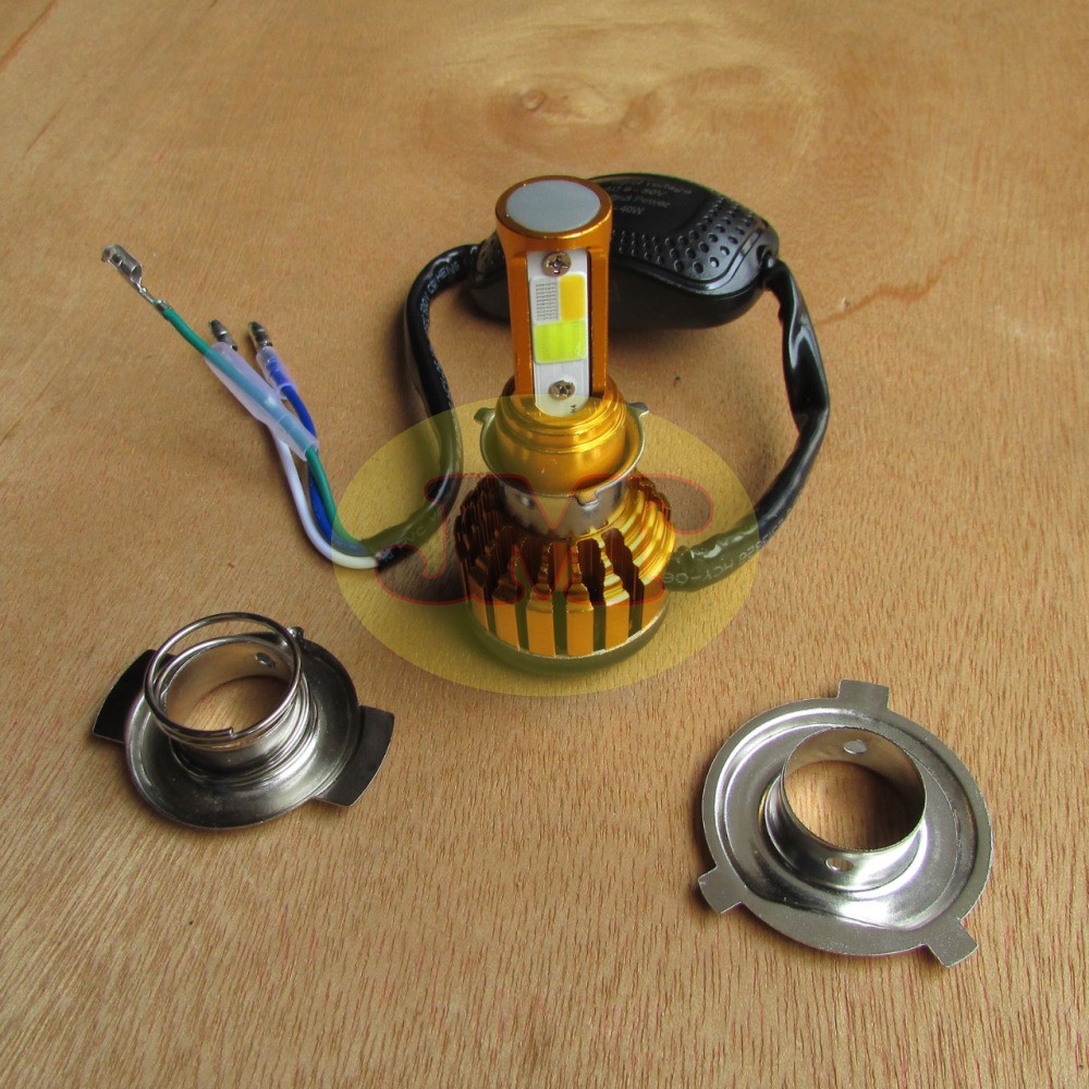 Variasi Aksesoris motor Lampu LED / Lampu HID 3 Sisi 3 Warna Universal Murah