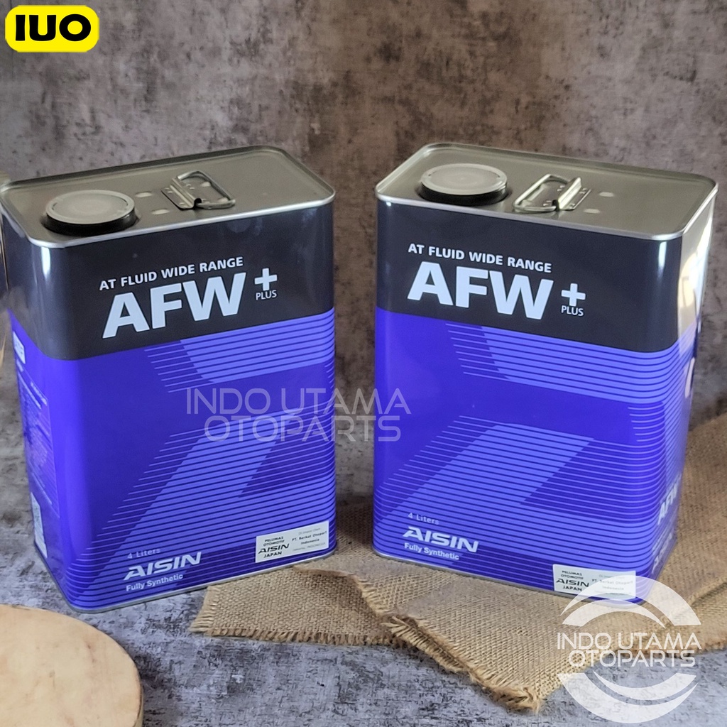 Oli Aisin AFW+ ATF MULTI Auto Matic Transmisi FULLY SYNTHETIC isi 4 ltr ASLI