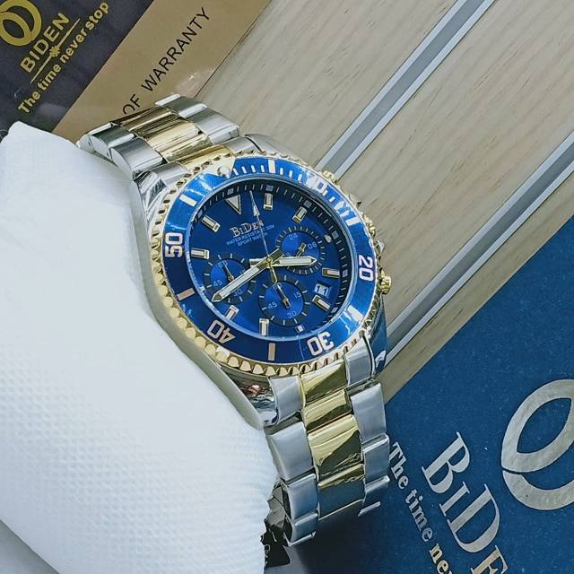 Jam Tangan Pria ORIGINAL BIDEN YN 0163