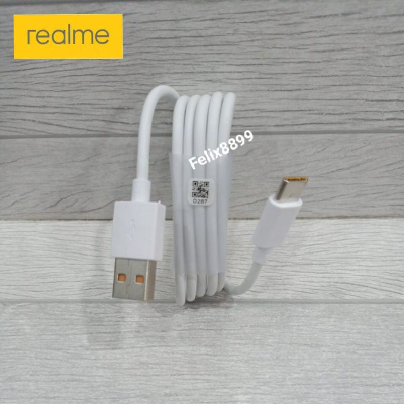 Kabel Data Charger Realme Narzo 20 30 50A 50A Prime Original Type C Fast Charging