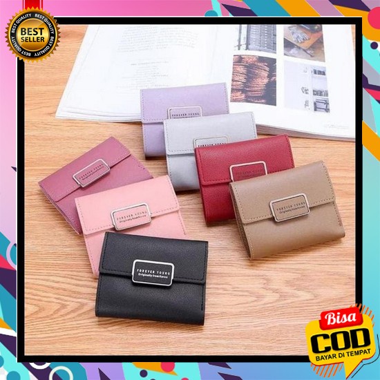 Dompet Wanita Import Murah Terbaru Premium Kekinian Keren 2022 2021 Lu Dompet Lipat Pendek Wanita Im
