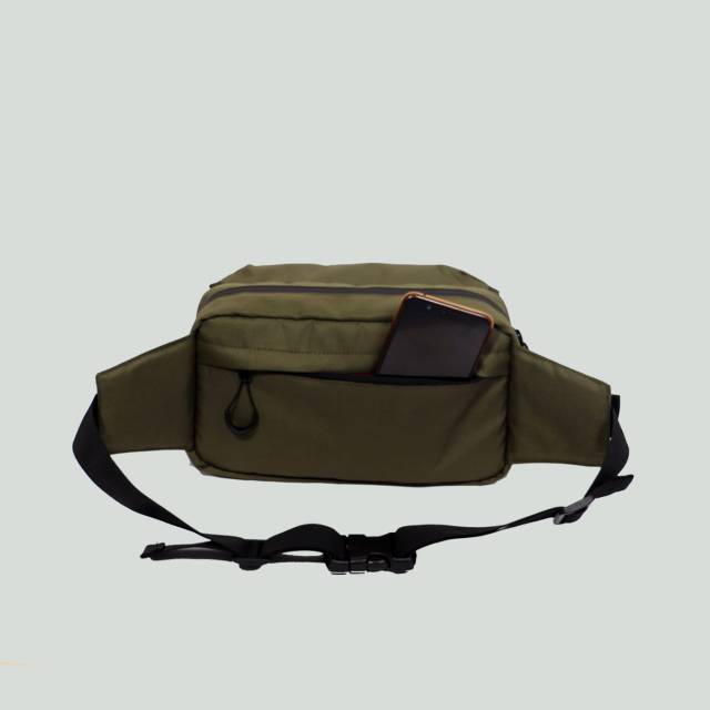 BAYT | Fatih green waistbag tas pinggang selempang