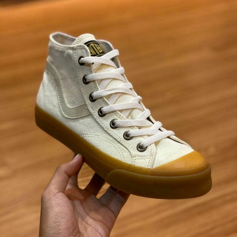 Sepatu Ventela Public High Natural Gum / Putih / Cream