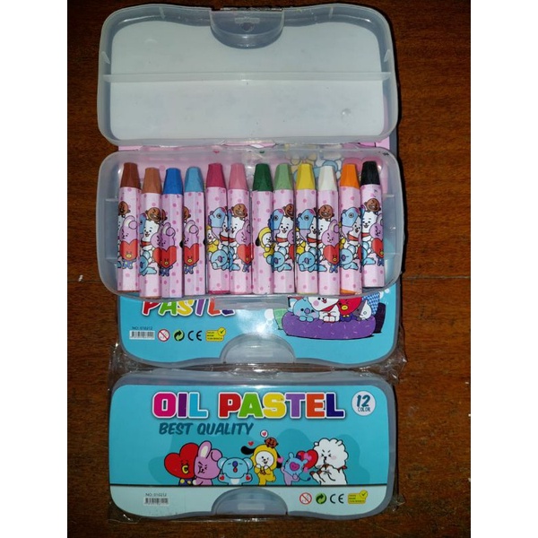 

CRAYON 12 WARNA BEST QUALITY ORI BERKUALITAS / OIL PASTEL / KRAYON 12 WARNA