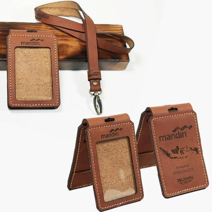 

BISA BAYAR DITEMPAT ID CARD HOLDER KULIT SAPI ASLI MODEL LIPAT - COKELAT & TAN CH BIG SALE Kode 1478