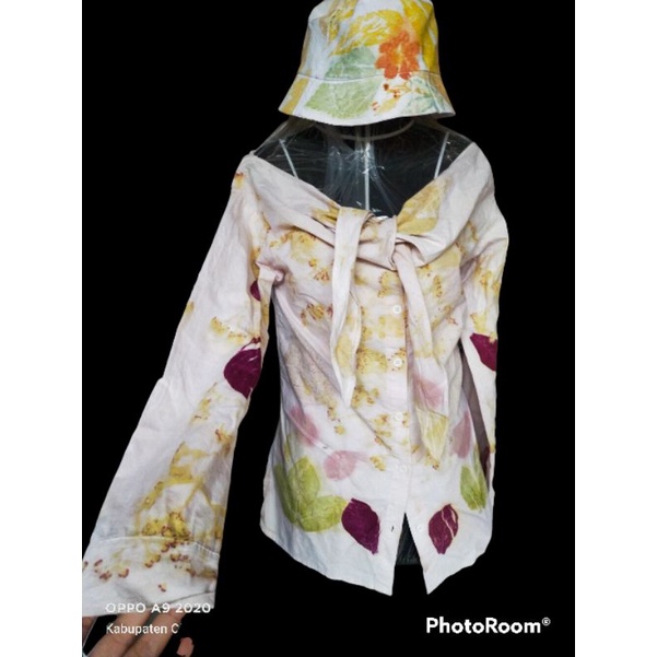 baju wanita ecoprint