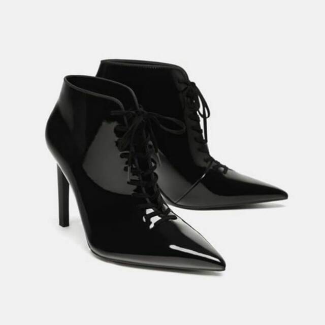 Sepatu ZARA Original - Sepatu Boots Heels - ZS 3100/301