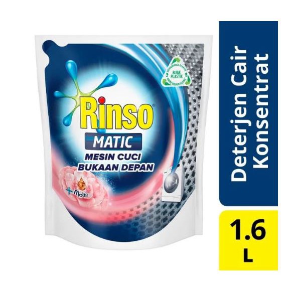 Rinso Matic Cair Front 1450 ml Bukaan Depan