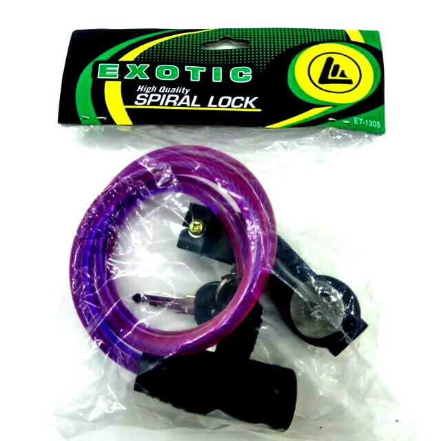 KUNCI GEMBOK SEPEDA EXOTIC