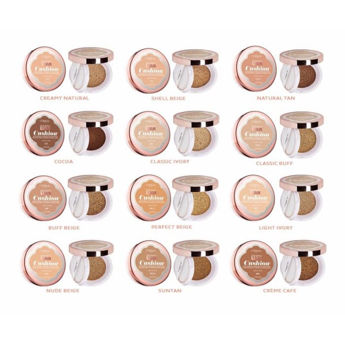 L 39 Oreal True Match Lumi Cushion Foundation Loreal Shopee Indonesia