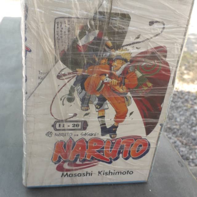 Box set Komik naruto vol 11-20