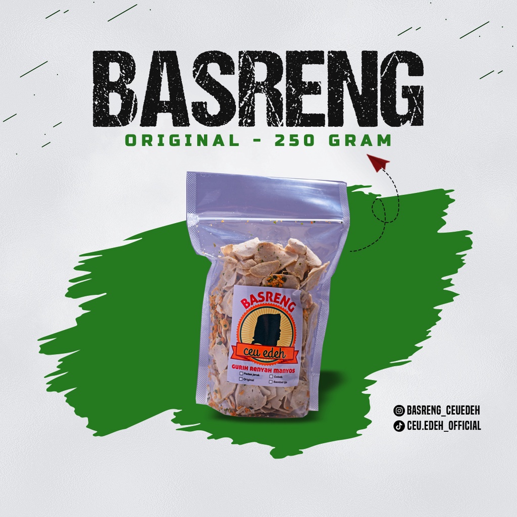 

Basreng Original 250 gram (Bakso Goreng) - Ceu Edeh