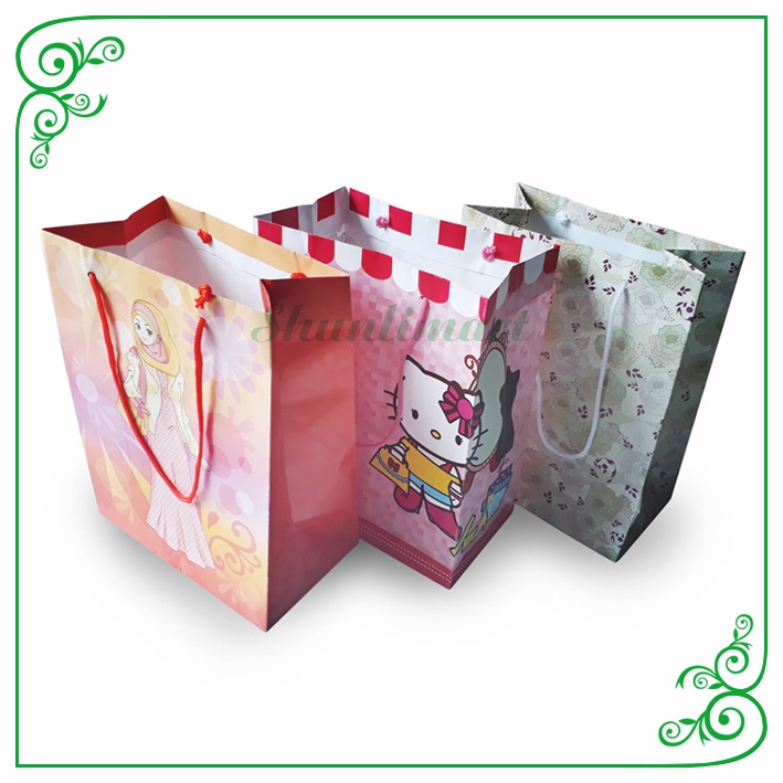 

Paper Bag Shopping Bag Goodie Bag Tas Kertas Kantong Belanja Fashion Bingkisan Kado Hadiah