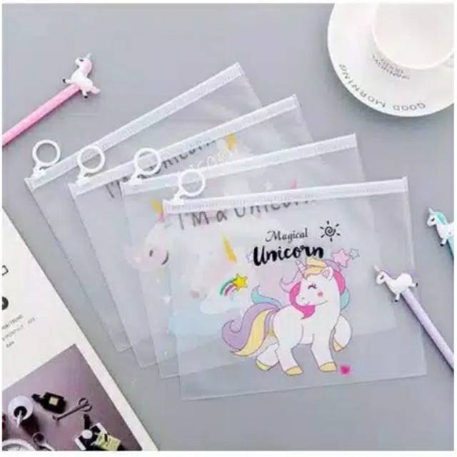 Tempat pencil transparant/pouch/pouch dompet/tempat pencil dompet/dompet serbaguna-1