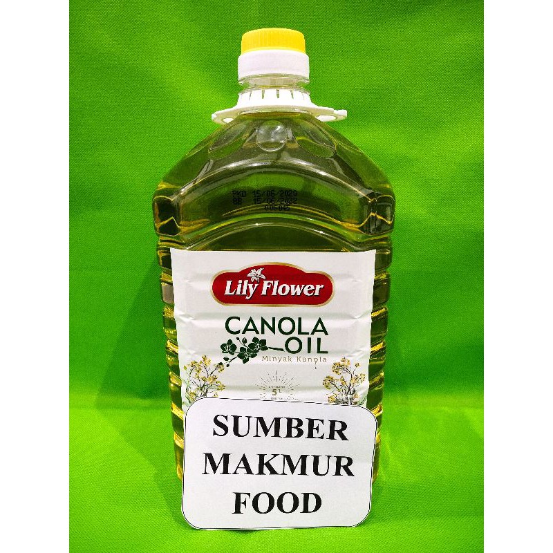 

Canola oil Lily flower 5liter exp 08/2026