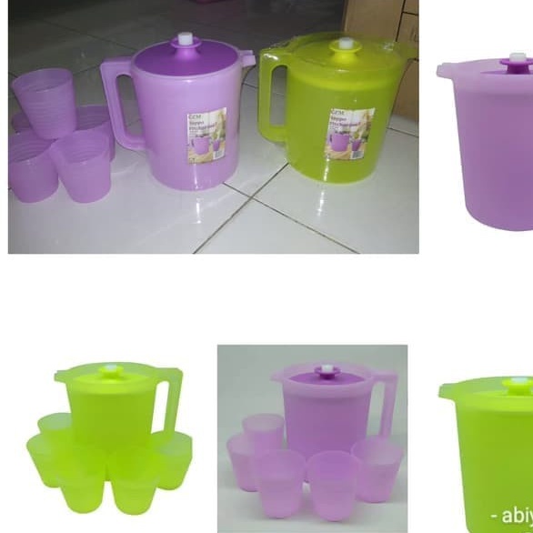 Teko YEPO SET 5 PCS GELAS