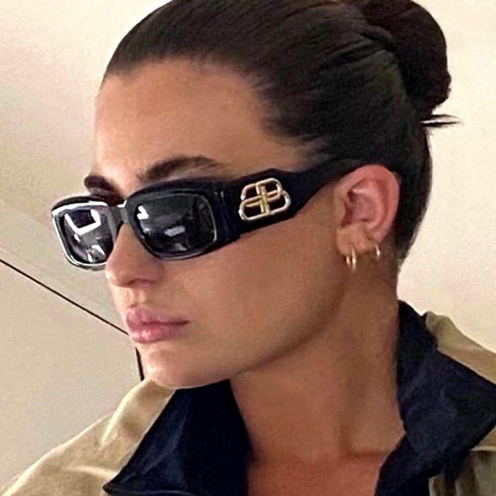 Needway Square Sunglasses Kacamata Anti Radiasi Wanita Kaca Mata Sederhana Anti Radiasi Untuk Wanita Kaki Lebar Perempuan Pria Korea Anti Radiasi Kaca Kacamata Wanita Kacamata
