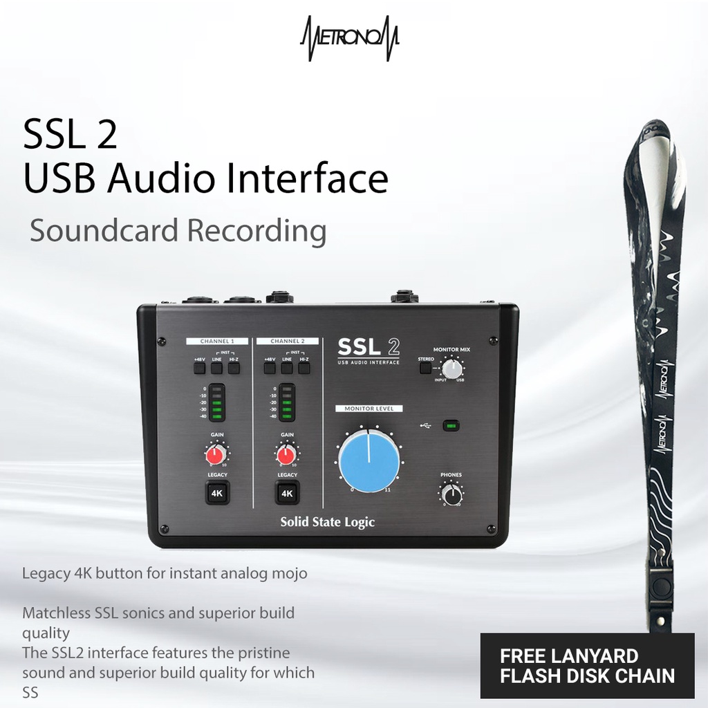 Jual SSL 2 USB Audio Interface | Shopee Indonesia