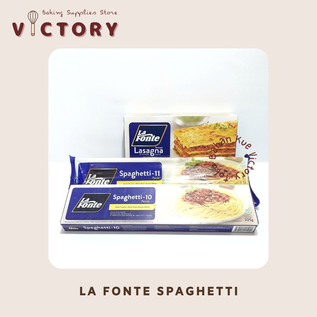 

LA FONTE Spaghetti 10/11