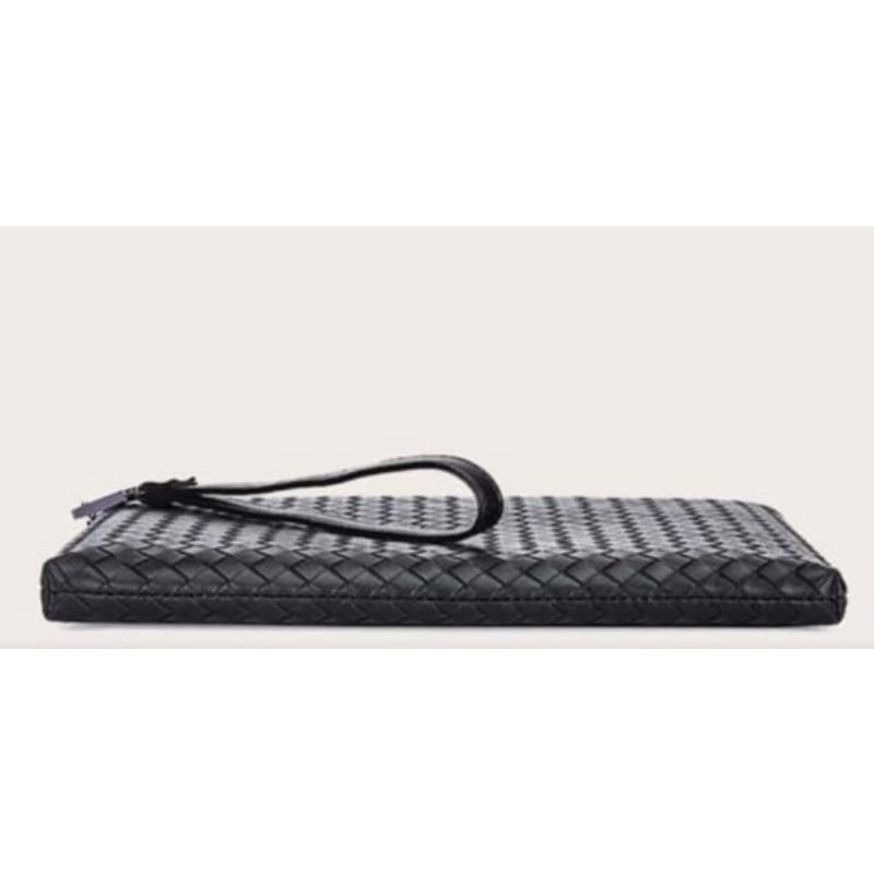 Clutch Bag Pria Wanita Anyam- Tas Tangan Unisex- Pouch Bag