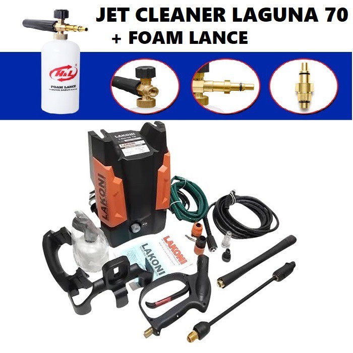 Paket Jet Cleaner Laguna 70 + Foam Lance