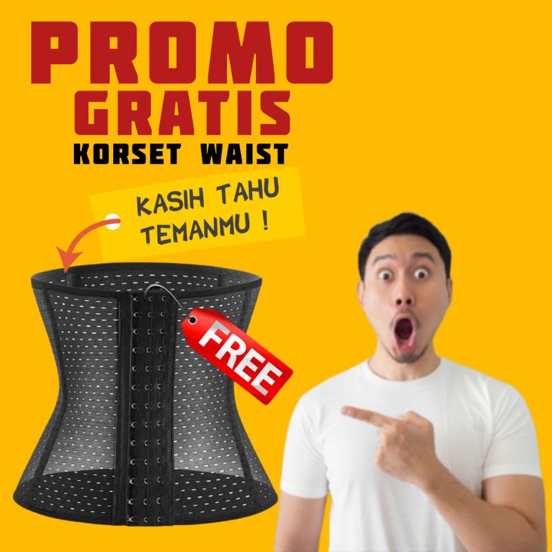 PROMO KORSET CELANA PELANGSING BADAN STAGEN PENGECIL PERUT BUNCIT MUNAFIE CORSET BELT PEMBAKAR LEMAK OLAHRAGA WANITA