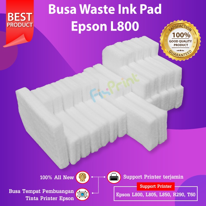 Busa Ink Pad Epson R290 T60 Absorber Pembuangan Printer L800 L805