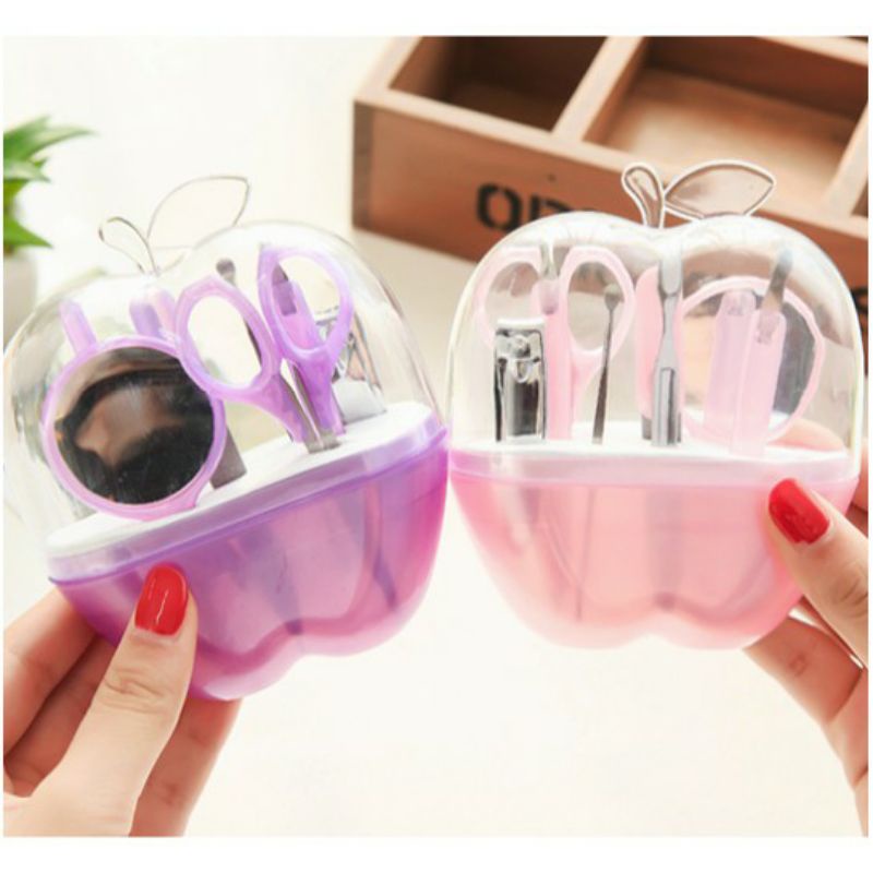 minicure pedicure set 8pc model love